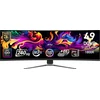 Monitorius MSI 49 " 5120 x 1440 pikselių Dual QHD Native aspect ratio 32:9 QD-OLED Curved MPG491CQPXQD-OLED