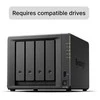 „Synology DiskStation DS425+“ NAS/saugojimo serveris „Intel® Celeron® J4125“ 2 GB DDR4 0 TB Juodas - tik „Synology“ HDD