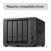 Serveris SYNOLOGY DS925+ DiskStation NAS Ryzen V1500B 4GB ECC SODIMM