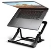 AXAGON STND-LAB Nešiojamas kompiuteris Stand, height-adjustable, foldable, aliuminio – juodas