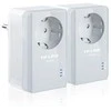 TP-LINK AV500+ maitinimo tinklo rinkinys su kintamosios srovės pralaidumu, 500 Mbps maitinimo tinklo greitis, 1 prievado greitasis Ethernet, „Homeplug AV“, „Žalias Powerline“, kištukas