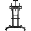 Onkron TV stovas su ratukais, skirtas 32–75" televizoriams, iki 60 kg, juodas, TS1571-B