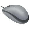 Optinė pelė su USB jungtimi M110 SILENT/MID GRAY 910-006760 LOGITECH