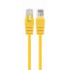 GEMBIRD PP12-5M/Y Gembird patchcord RJ45, cat.5e, UTP, 5m, geltona