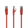 GEMBIRD PP6U-1M/R UTP Cat6 Patch laidas 1m raudonas