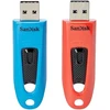 USB laikmena SanDisk Cruzer Ultra 64GB USB 3.0 130 MB/s, 2 vnt.