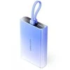 Vention 10000mAh power bank with LED ekranas, USB-C + Lightning + USB-A, 22.5W (mėlynas)