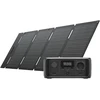 Komplektas: „EcoFlow RIVER 3“ elektrinė su UPS ir 45 W USB-C saulės baterija