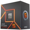 Procesorius CPU AMD Desktop Ryzen 5 7600 Raphael AM5 3800 MHz Cores 6 32MB Socket SAM5 65 Watts GPU Radeon BOX 100-100001015BOX