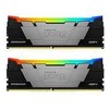 RAM „Kingston KF436C16RB2AK2/16“ 16 GB 3600 MT/s DDR4 CL16 DIMM (2 vnt. rinkinys) FURY Renegade RGB | „Kingston“