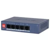 Šakotuvas Switch DAHUA CS4005-4GT-36 Switch type Managed Switch layer L2 Form factor Desktop/Wall-Mounting 5xRJ-45 jungtys RJ-45 Ports Type Gigabit Ethernet (10/100/1000) 5xGigabit Ethernet (copper) jungtys quantity Power over Ethernet (PoE) Yes 4xPower over Ethernet (PoE) jungtys quantity Total Power over Ethernet (PoE) budget 36 W CS4005-4GT-36