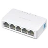 Šakotuvas „Mercusys“ | Komutatorius | MS105 | Nevaldomas | Stalinis | 10/100 Mbps (RJ-45) jungčių kiekis: 5 | Maitinimo šaltinio tipas: Išorinis