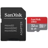 Atminties kortelės SanDisk Ultra microSDHC 32GB, 2 vnt., su adapteriu