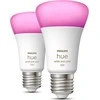 „Philips WCA 11W A60 E27“ 2 vnt. pakuotė | E27 | 11 W | Balta ir spalvota 2000K–6500K +16 milijonų spalvų | „Bluetooth“ ir „Zigbee“