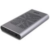 M.2 SSD Korpusas - LINDY SSD Dėklas USB 3.2 Gen 2x2 Dual SSD Klonavimo 20Gbps Palaikymas 42/60/80mm