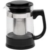 Stiklinis arbatinukas su metaliniu sieteliu 950 ml