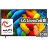 Televizorius LG 75NANO80A3B 75" LED 4K webOS 60Hz 2025