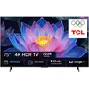 Televizorius TV Set TCL 75 " 4K Ultra HD 3840 x 2160 pikselių Flat 16:9 QLED 75P6L