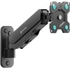 TV PRIEDŲ SIENINIS LAIKIKLIS / 13-34" / Juodas G120-B ONKRON G120-B (4603728441375)