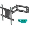 ONKRON Tilting and swiveling TV bracket for 40"-75" max 68 kg, juodas
