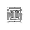 Laikiklis LG OLW480B TV mount/stand 165.1 cm (65") Pilkas