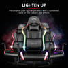 Žaidimų kėdė Trust GXT 716 Rizza RGB LED Illuminated Gaming Chair, Juoda, 23845