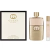 Gucci Guilty Pour Femme (Rinkinys Moterims) EDP 90ml + EDP 7.4ml