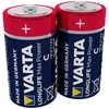 2x baterija R-14 R14 C 1,5V šarminė Varta Longlife Max Power