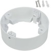 Lubinis šviestuvas „Maclean“ paviršinio montavimo adapteris, 9 W LED panelei, apvalus, 120 * 38 mm, MCE376 R