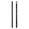 Aliumininė maskavimo juosta kabliams Maclean, 33x18x750mm, juoda, MCTV-897 B