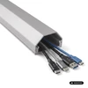 Aluminiowa listwa maskująca do kabli Maclean, 33x18x750mm, sidabrinė, MCTV-897 S