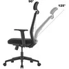 Fotel Ergonomiška biuro kėdė „Ergo Office“, PREMIUM, su aukštu atlošu, maks. 150 kg, ER-425