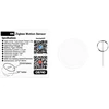 Bezprzewodowy czujnik ruchu Zigbee Tuya GreenBlue, Android/iOS/,CR2450 DC 3.0V, zakr. detekcji 120° / do 8m, GB740