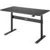 ergo office Biurko Ergo biuro stalas su stalviršiu 140x68cm, dujinė spyruoklė, aukščio reguliavimas, sėdimam ir stovimam darbui, maks. aukštis 115cm, ER