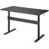 ergo office Biurko Ergo biuro stalas su stalviršiu 140x68cm, dujinė spyruoklė, aukščio reguliavimas, sėdimam ir stovimam darbui, maks. aukštis 115cm, ER