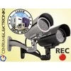 CEE MACLEAN IR9000 S CE IR9000S apsaugos kamera Dummy IR LED, sidabrinis