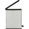 Curver / Keter CURVER šiukšliadėžė SLIM 25L / IML METALLIC