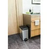 Curver / Keter CURVER šiukšliadėžė SLIM 25L / IML METALLIC