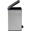 Curver / Keter CURVER SLIM BIN GARBAGE BIN 40L / IML METALLIZED