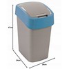CURVER FLIP BIN 25L ATLIEKŲ BIN /MĖLYNA