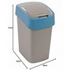 CURVER KOSZ NA ŚMIECI FLIP BIN 25L /Mėlynas