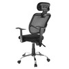 ergo office Tinklinė ergonomiška Ergo biuro kėdė su aukšta nugara, reguliuojama galvos atrama, maks. 150 kg, ER-413