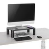 Podstawka „Ergo Office“ monitoriaus stalo stovas, reguliuojamas, su belaidžiu „Qi“ įkrovikliu, maks. 20 kg, 17–32 colių, ER-415