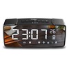 Greenblue 62917 Clock Digital Juodas, Pilkas