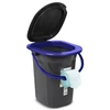 GreenBlue GB320BB nešiojamas kelioninis tualeto kibiras 19L maks. 130 kg