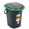 GreenBlue GB320BG juodas ir žalias kempingo tualetas