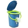 GreenBlue GB320BL nešiojamasis kelioninis tualetas kibiras Camping Festival Rankenos dangtis Patvarus stabilus19L