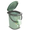 GreenBlue GB320GG žaliai pilkas tualetas