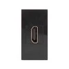 Lizdas „Maclean“ HDMI lizdas, viengubas, juodas, MCE720B