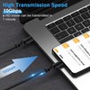 Maclean MCE492 2 x USB-C 100W laidas, palaikantis PD, duomenų perdavimas iki 10Gbps, 5A, , juodas, ilgis 2m